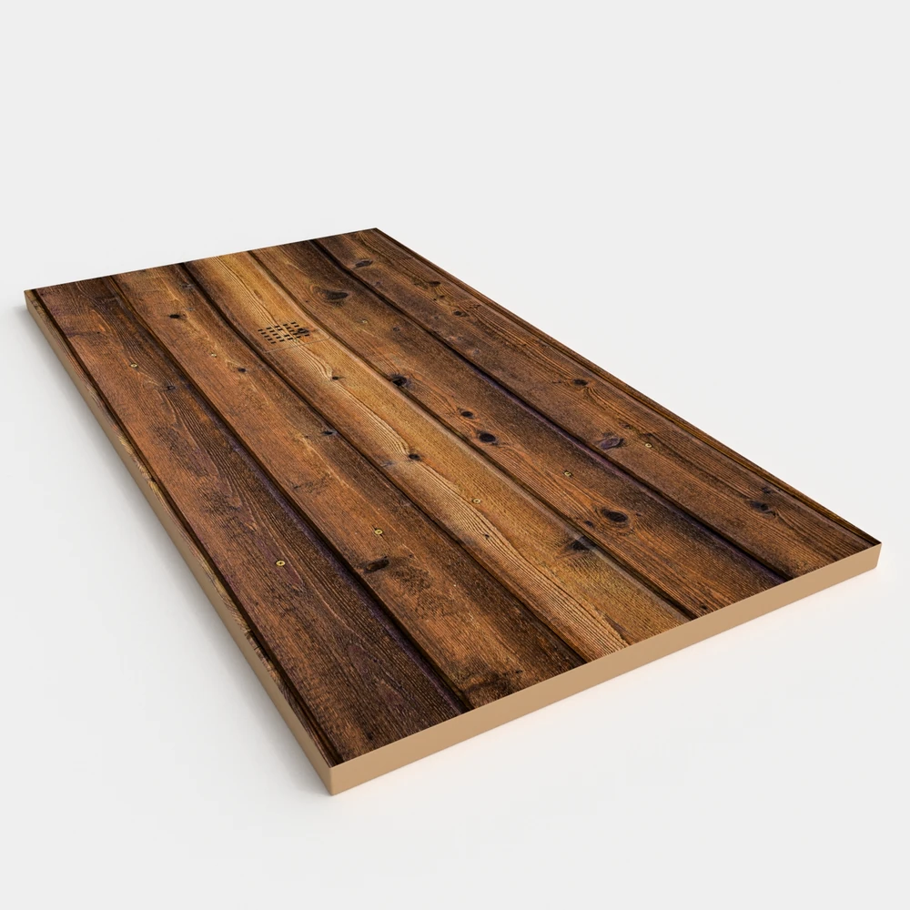 Plato de ducha resina textura pizarra acabado efecto Madera GABON - antideslizante STONE 3D moderno 2 Plato de ducha resina textura pizarra acabado efecto Madera GABON - antideslizante STONE 3D moderno - Imagen 2