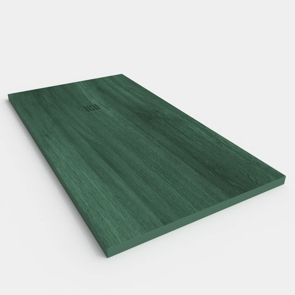 Plato de ducha resina textura pizarra acabado efecto Madera GREENVILLE - antideslizante STONE 3D moderno 2 Plato de ducha resina textura pizarra acabado efecto Madera GREENVILLE - antideslizante STONE 3D moderno - Imagen 2