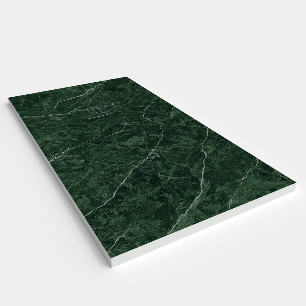 Plato de ducha resina textura pizarra. Efecto en Mármol GUATEMALA - antideslizante STONE 3D moderno 2 Plato de ducha resina textura pizarra. Efecto en Mármol GUATEMALA - antideslizante STONE 3D moderno - Imagen 2