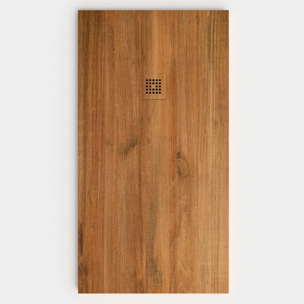 Plato de ducha resina textura pizarra acabado efecto Madera PAMPA - antideslizante STONE 3D moderno 1 Plato de ducha resina textura pizarra acabado efecto Madera PAMPA - antideslizante STONE 3D moderno