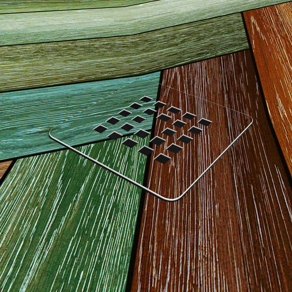 Plato de ducha resina textura pizarra acabado efecto Madera SELVA NATURAL - antideslizante STONE 3D moderno 2 Plato de ducha resina textura pizarra acabado efecto Madera SELVA NATURAL - antideslizante STONE 3D moderno - Imagen 2