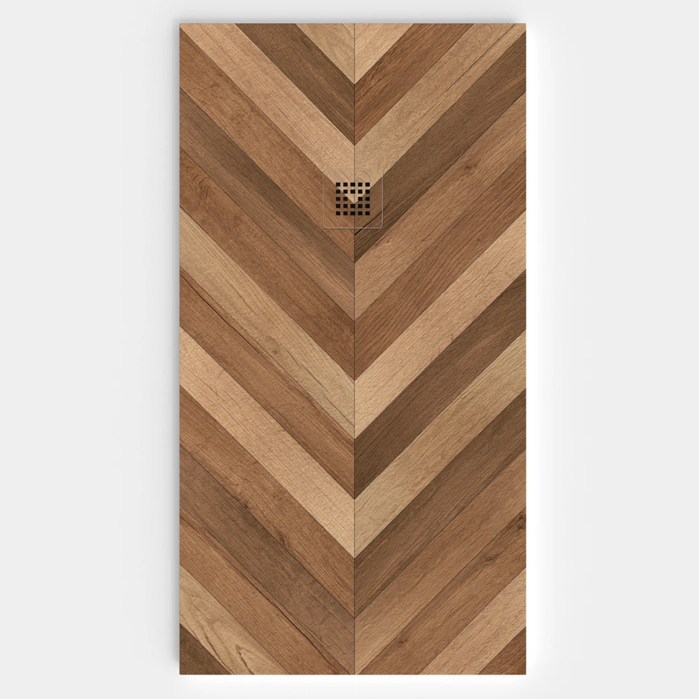 Plato de ducha resina textura pizarra acabado efecto Madera SELVA WOOD - antideslizante STONE 3D moderno 1 Plato de ducha resina textura pizarra acabado efecto Madera SELVA WOOD - antideslizante STONE 3D moderno