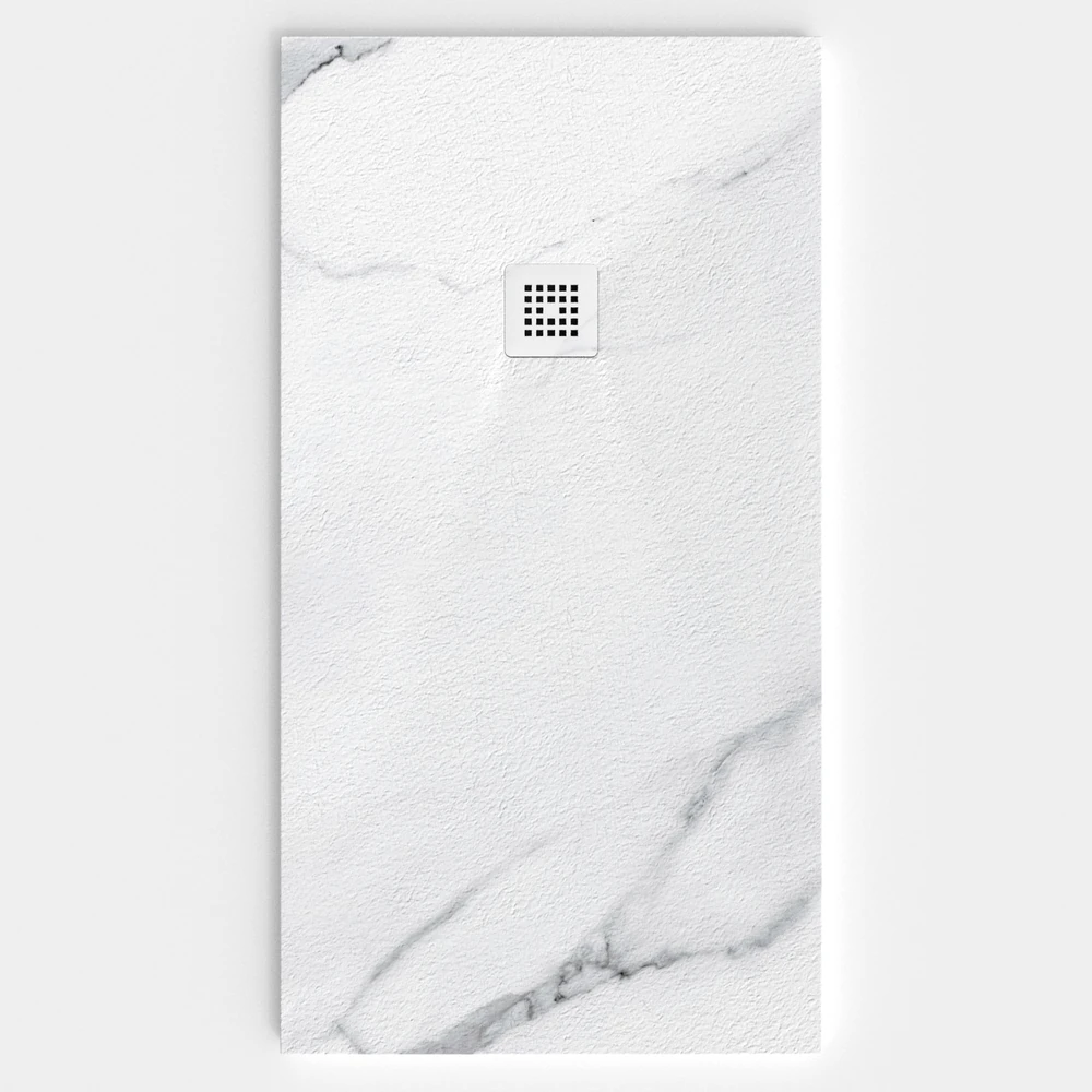 Plato de ducha resina textura pizarra. Efecto en Mármol TAMPA - antideslizante STONE 3D moderno 1 Plato de ducha resina textura pizarra. Efecto en Mármol TAMPA - antideslizante STONE 3D moderno