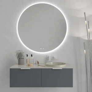 Mueble
de baño EMMA suspendido 2 cajones acabado GRAFITO