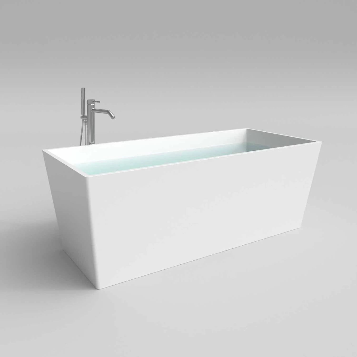 Bañera
exenta ANNA rectangular solid surface 175x79.5 cm