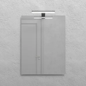 Espejo
  rectangular ALCOR con aplique led
