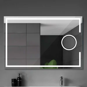 Espejo
rectangular ANNA luz led perimetral