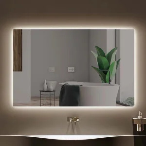 Espejo
  rectangular FLEX luz led perimetral