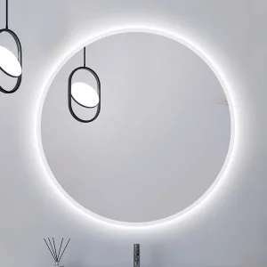 Espejo
redondo MOODY luz led perimetral