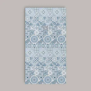  Plato de ducha resina textura pizarra.
  Efecto en Hidráulico Star Blue - antideslizante STONE 3D moderno