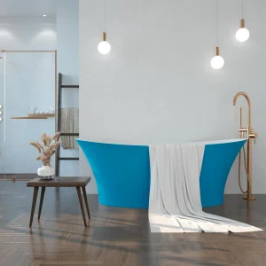 Bañera
  exenta ALYA ovalada solid surface 170x78.6 cm