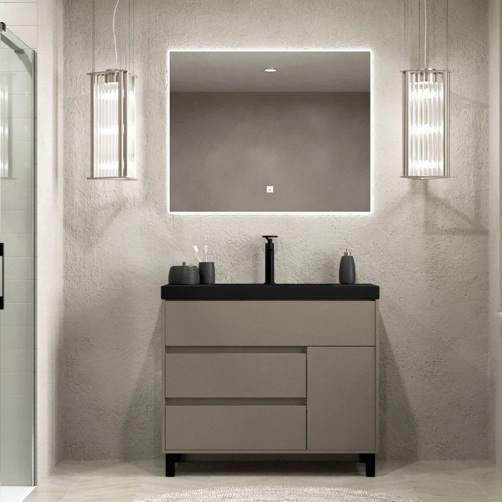 Muebles de baño con patas