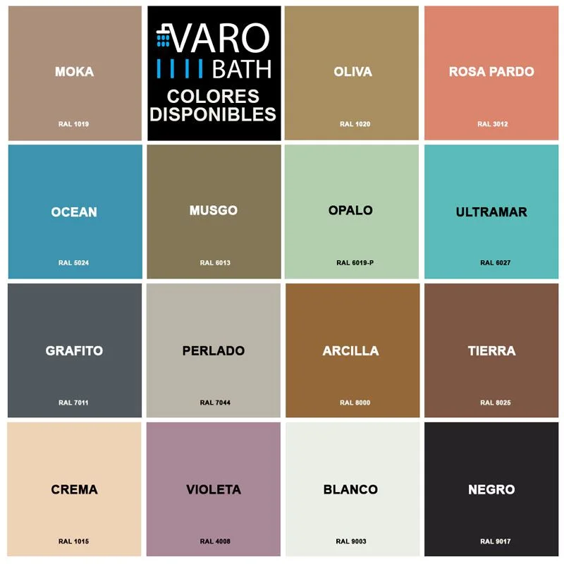 Mueble de baño NEXO con patas 6 cajones GRAFITO