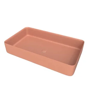 Lavabo
  sobre encimera FOGO Solid Surface Rosa Palo