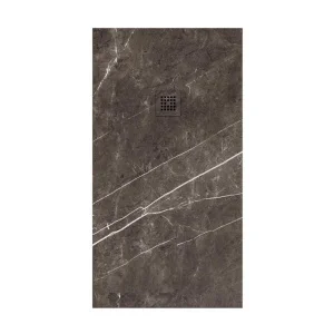 01 Plato
de ducha resina marmol color Sahara grafito