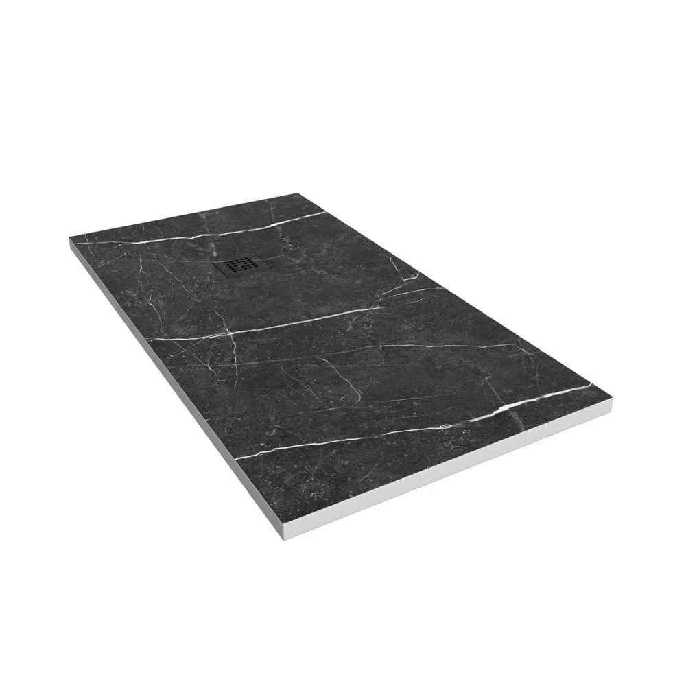05 Plato
de ducha resina marmol color Sahara negro
