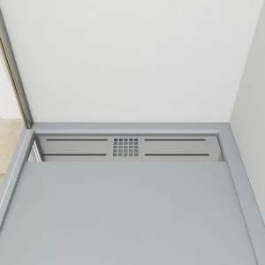 Varobath
  plato de ducha URBAN CROME gris cemento 2