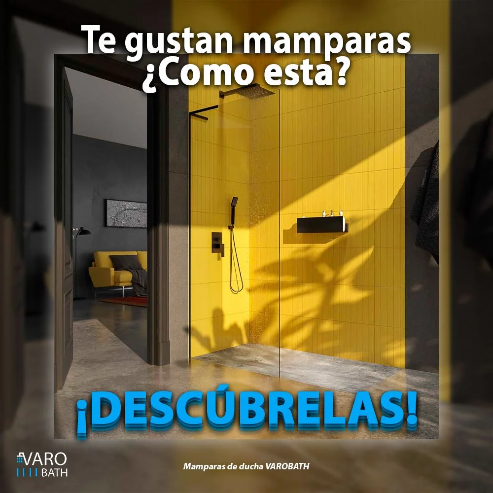 descubre las mamparas de ducha