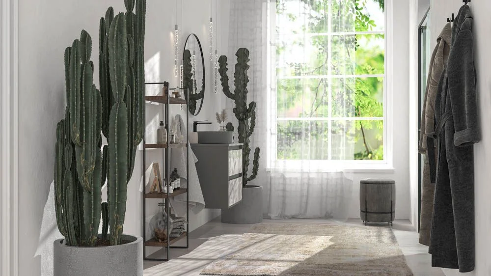 baños pequeños con ducha modernos