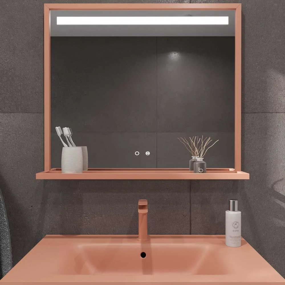 Mueble
de baño con patas 2 cajones - 2 puertas SMILE con lavabo Solid Surface 2
senos AMARILLO AZAFRAN