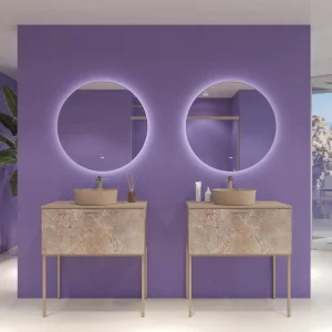 Varobath mueble de baño GRATE onix moka 1