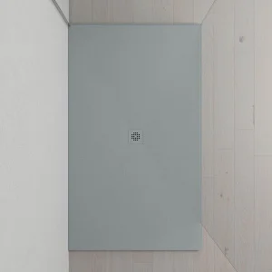 Plato de ducha de resina xxl gris ventana
