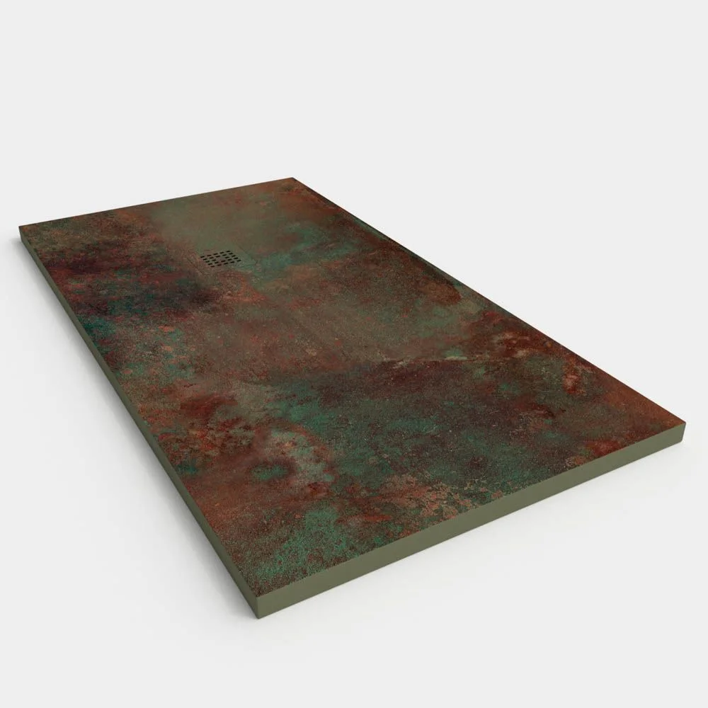Plato de ducha efecto Cemento Savana - antideslizante STONE 3D moderno - Imagen 2