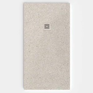 Plato de ducha efecto Terrazo BEECH - antideslizante STONE 3D moderno
