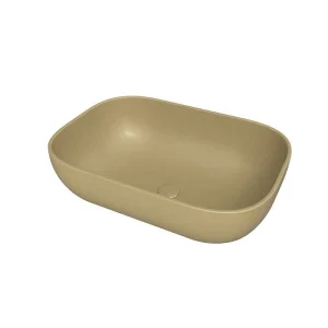 Lavabo sobre encimera HORUS Solid Surface Oliva RAL 1020
