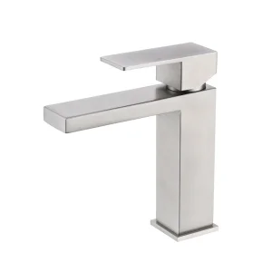 Grifo Monomando de Lavabo ARMY Níquel Cepillado