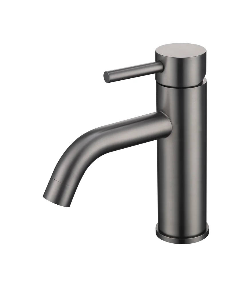 Grifo Monomando de Lavabo ROCK Black Gum Metal