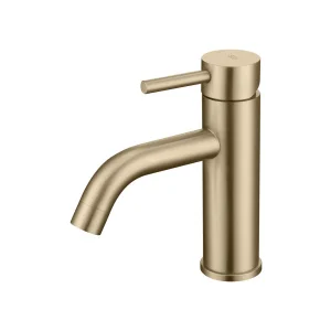 Grifo Monomando de Lavabo ROCK Oro Cepillado