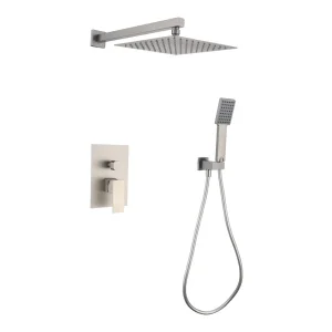 Conjunto de Ducha Empotrado DREAM Níquel Cepillado