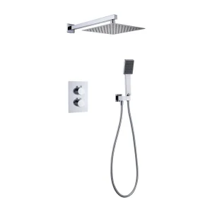 Conjunto de Ducha Termostático Empotrado ETERNITY Cromo