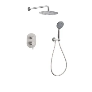 Conjunto de Ducha Empotrado SOUL Níquel Cepillado