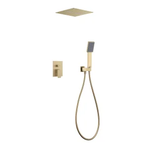 Conjunto de Ducha Empotrado SPIRIT Oro Cepillado