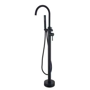 Grifo de Bañera Exenta ALPHA Negro Mate