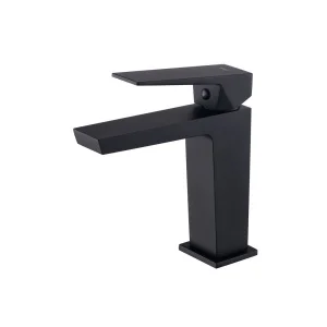 Grifo Monomando de Lavabo INFINITE Negro Mate