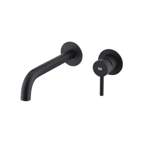 Grifo Monomando de Lavabo Empotrado CLOUD Negro Mate