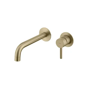 Grifo Monomando de Lavabo Empotrado CLOUD Oro Cepillado