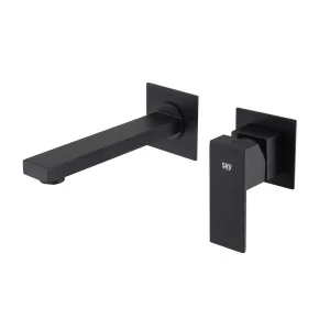 Grifo Monomando de Lavabo Empotrado THUNDER Negro Mate