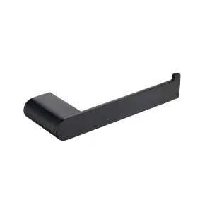 Portarollos para Baño Negro Mate
