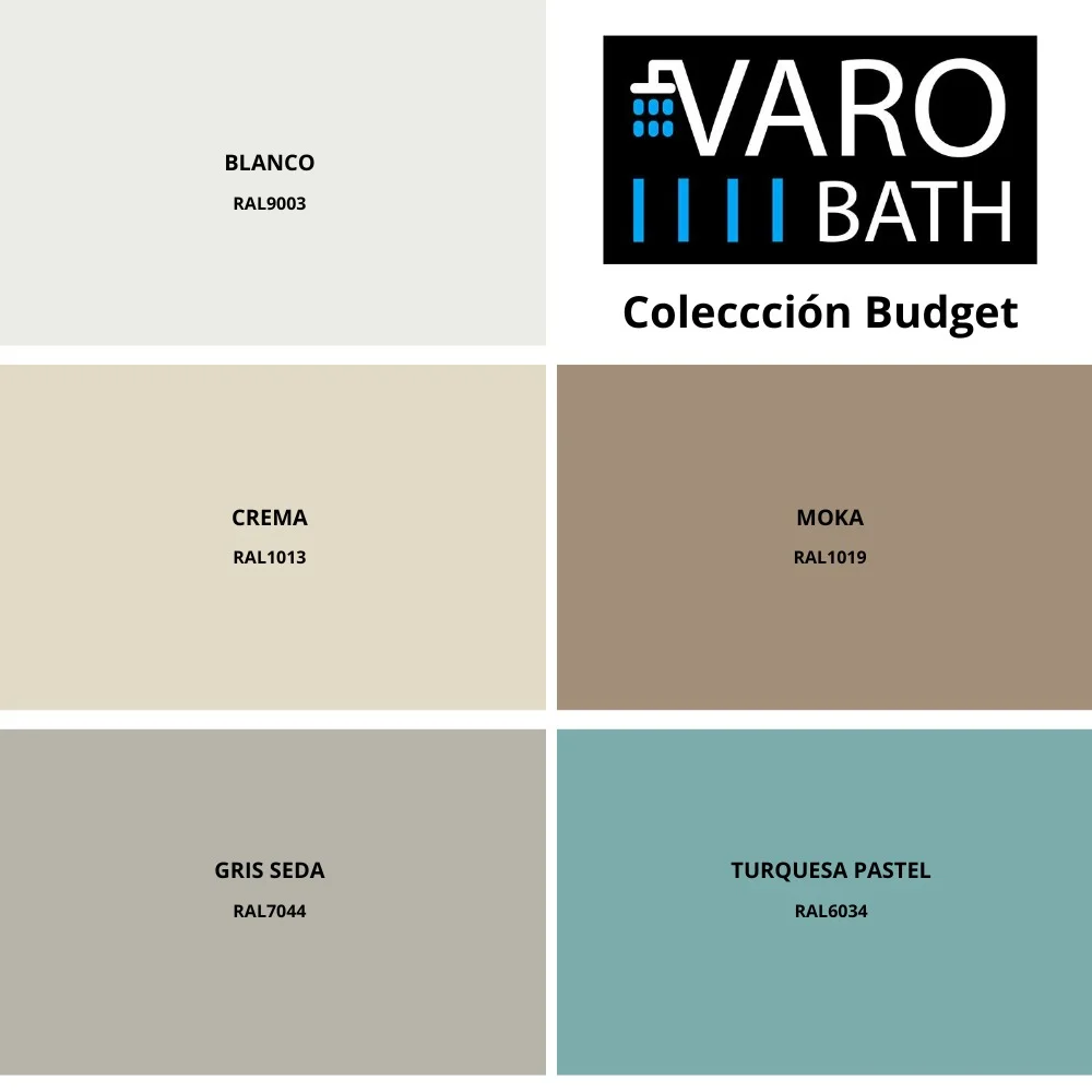 Mueble de baño suspendido 1 cajón BUDGET con tapa y lavabo BOL Solid Surface GRAFITO - Imagen 6