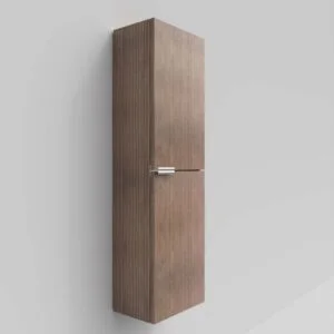 Columna de baño IBERIA suspendida 2 puertas 120 cm x 35 cm x 21 cm acabado BASTILLA