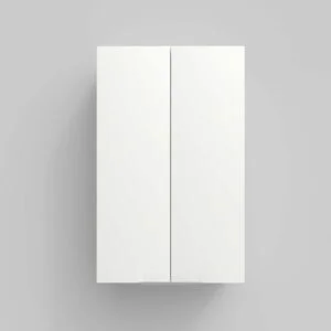 Columna de baño IBERIA suspendida 2 puertas 80 cm x 50 cm x 21 cm acabado BLANCO