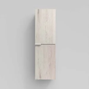 Columna de baño IBERIA suspendida 2 puertas 120 cm x 35 cm x 21 cm acabado ROBLE MOZART