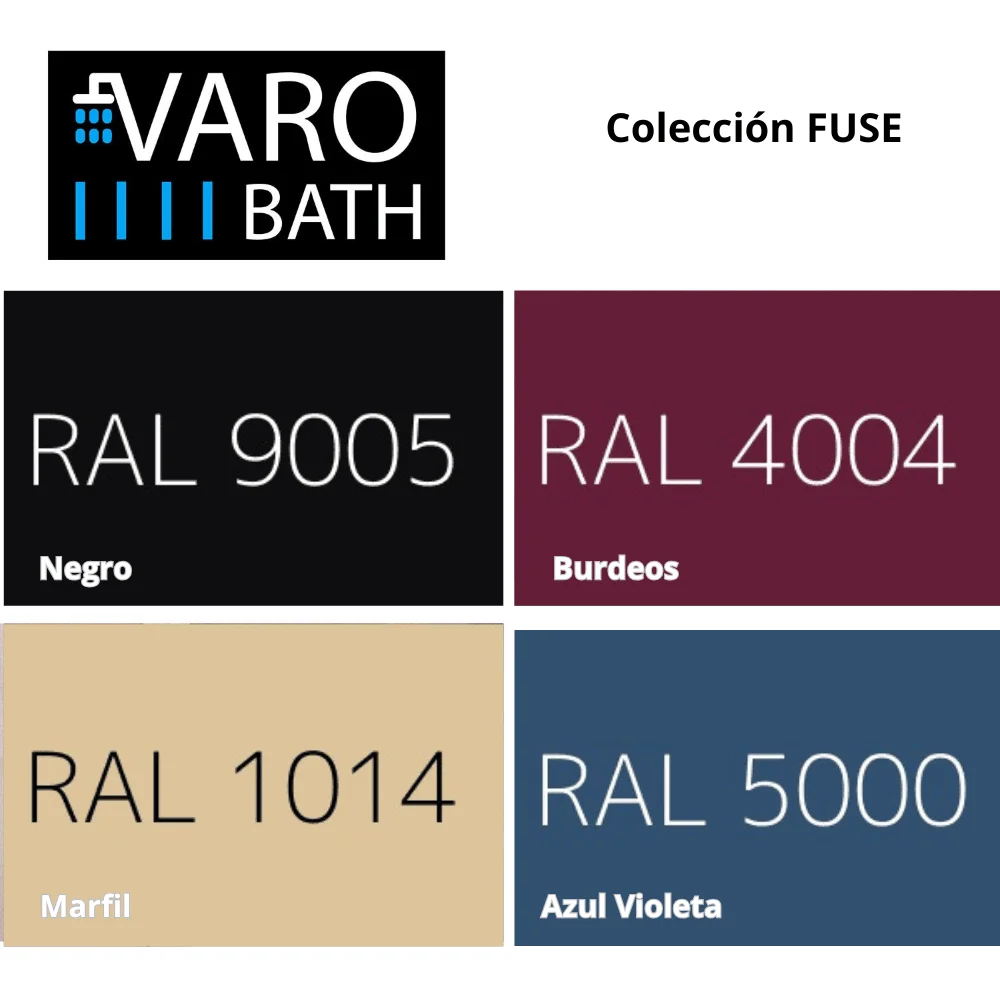 Mueble de baño FUSE suspendido 1 cajón ROSA CLARO - Imagen 10