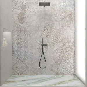 Panel de revestimiento para pared de baño MSCOMPACT efecto tendencia ALTEA