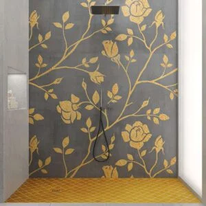 Panel de revestimiento para pared de baño MSCOMPACT efecto tendencia AMBOISE