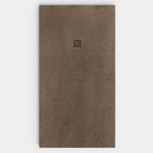 Plato de ducha resina textura pizarra Efecto Cemento PIEDRASECA antideslizante STONE 3D moderno